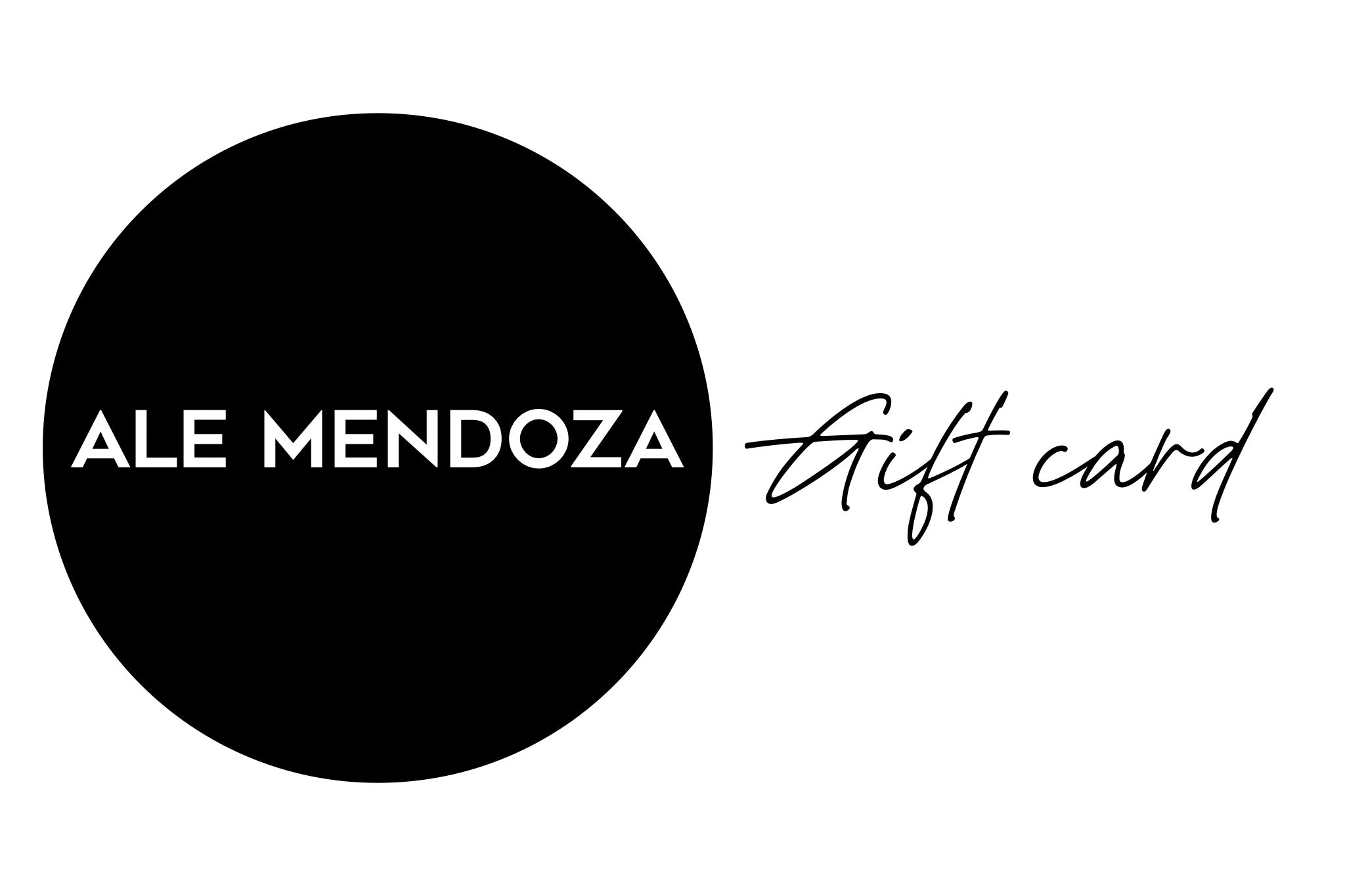 GIFT CARD - ALE MENDOZA